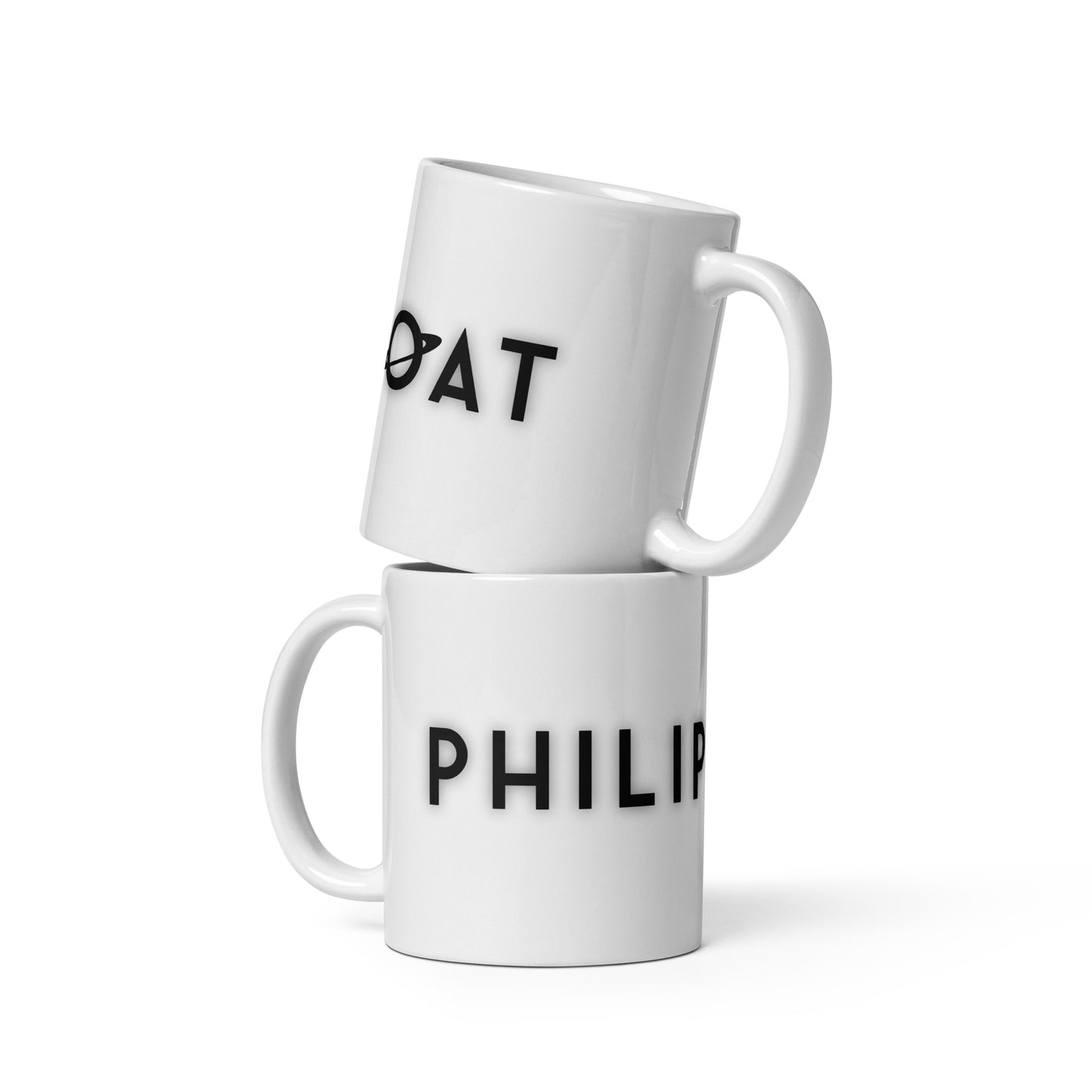 New Logo White glossy mug