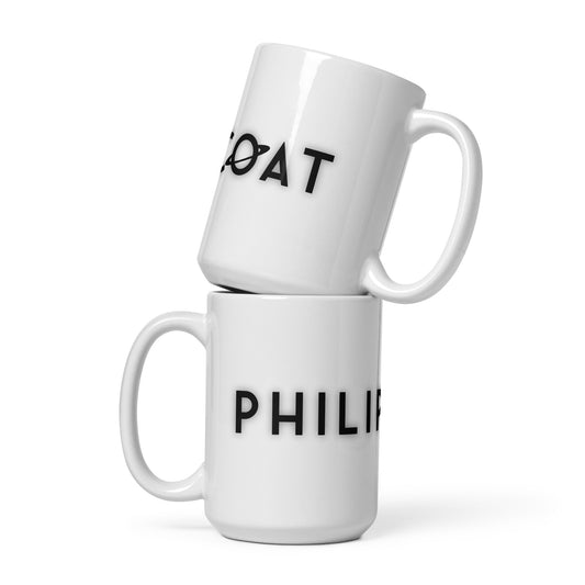 New Logo White glossy mug